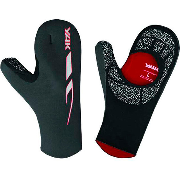 Yak Kayak Open Palm 3/2mm Guanto In Neoprene 6343-A - Black