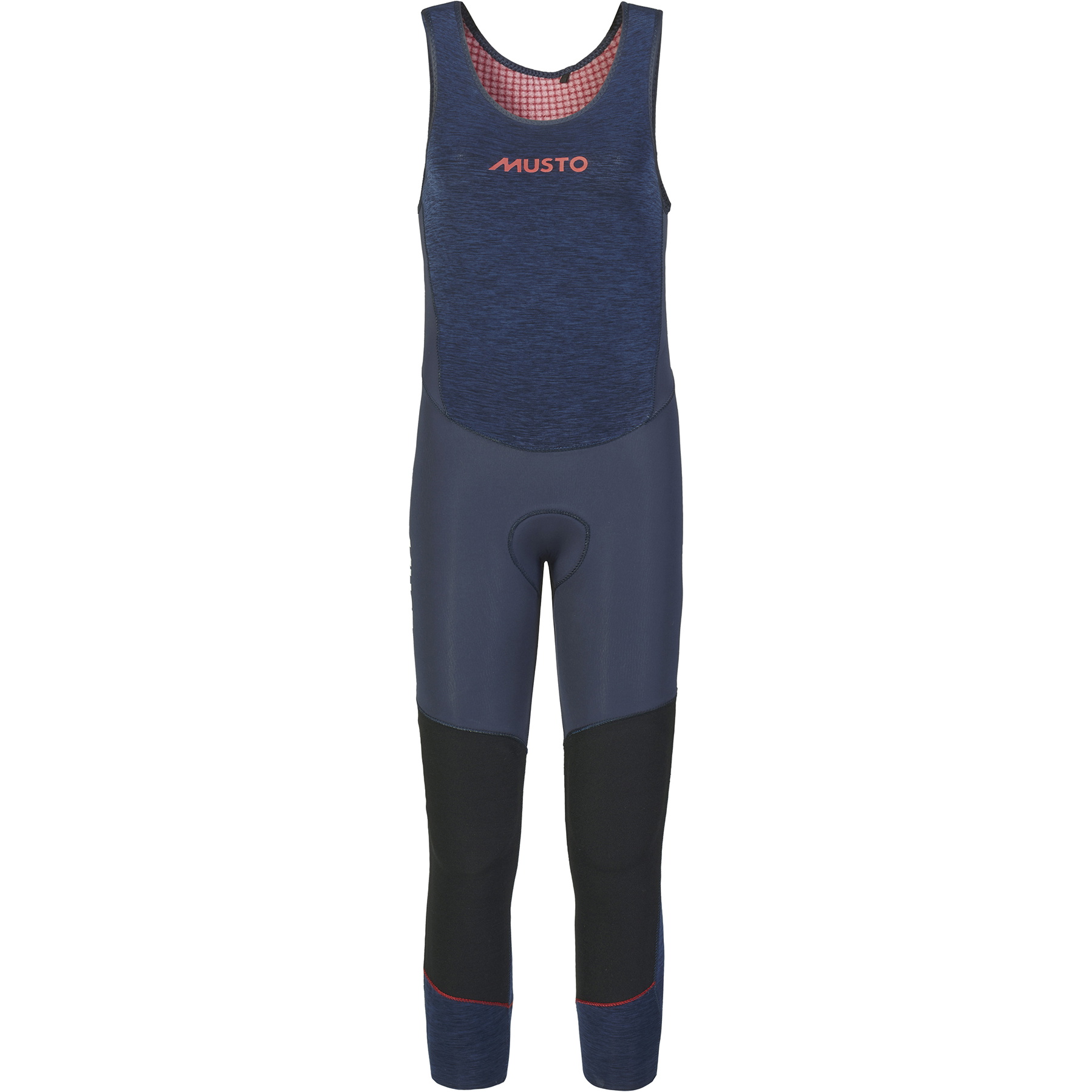 2026 Musto Bambino Flexlite Alumin 3mm Zip Free Long John 82080 - Midnight Marl