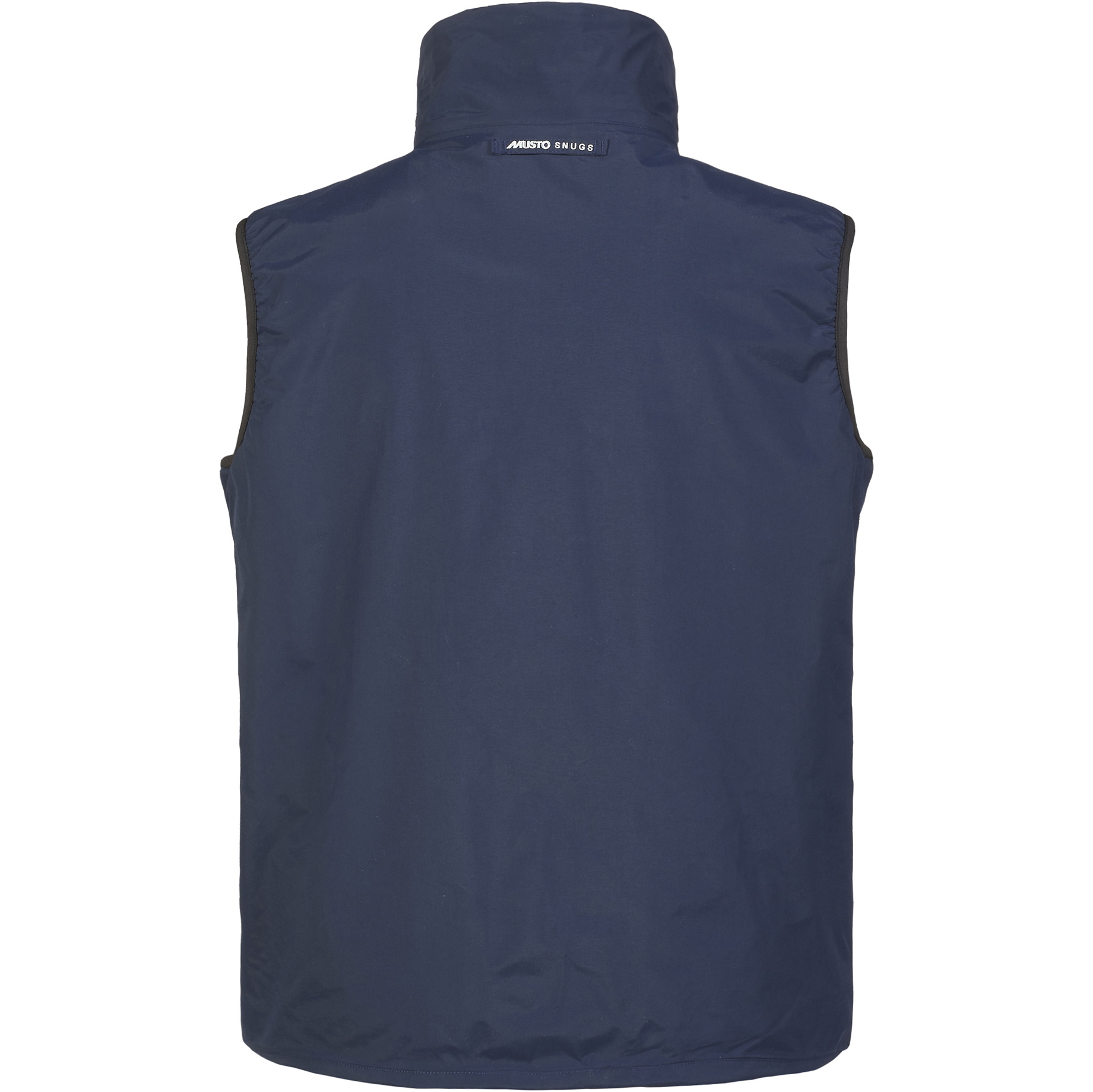 2026 Gilet Aderente Da Uomo Musto 2.0 82283 - Navy Scuro / Cenere