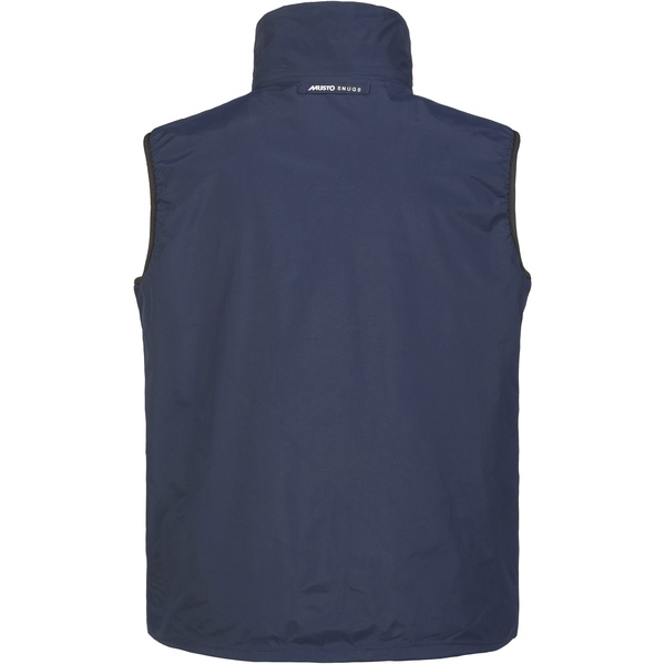 2026 Gilet Aderente Da Uomo Musto 2.0 82283 - Navy Scuro / Cenere