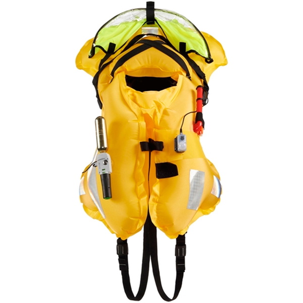 2025 Crewsaver Ergofit 190n Offshore Hammar Giubbotto Di Salvataggio Imbracatura Cappuccio Leggero 9125bkhp
