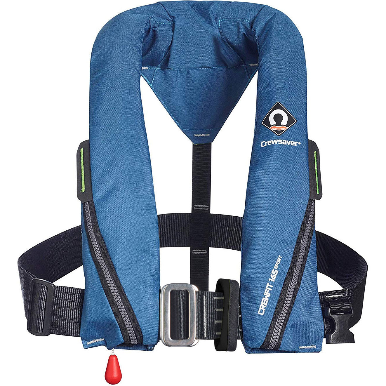 2026 Crewsaver Crewfit 165n Sport Giubbotto Di Salvataggio Automatico Con Imbracatura 9715ba - Blu