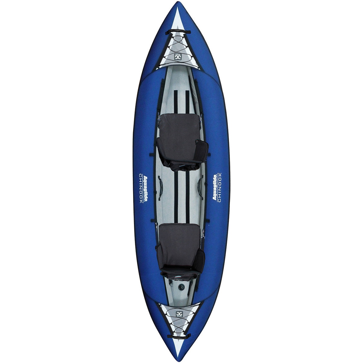 2026 Aquaglide Chinook 2 Man Kayak Blue - Solo Kayak