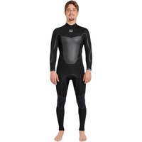 Absolute X 5 / 4mm Chest Steam Wetsuit con zip NERO