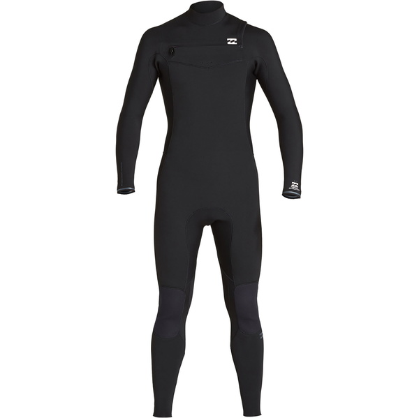 2020 Billabong Maschile Furnace Rivoluzione 5/4mm Chest Zip Muta Q45m06 Nero