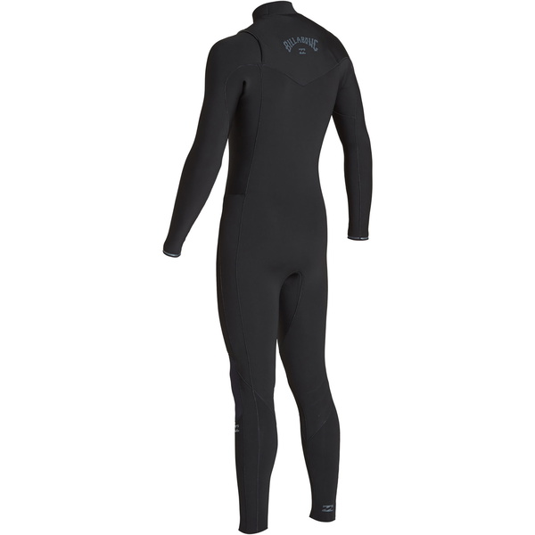 2020 Billabong Maschile Furnace Rivoluzione 5/4mm Chest Zip Muta Q45m06 Nero