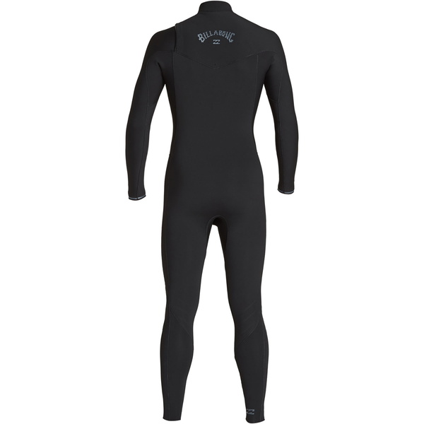 2020 Billabong Maschile Furnace Rivoluzione 5/4mm Chest Zip Muta Q45m06 Nero