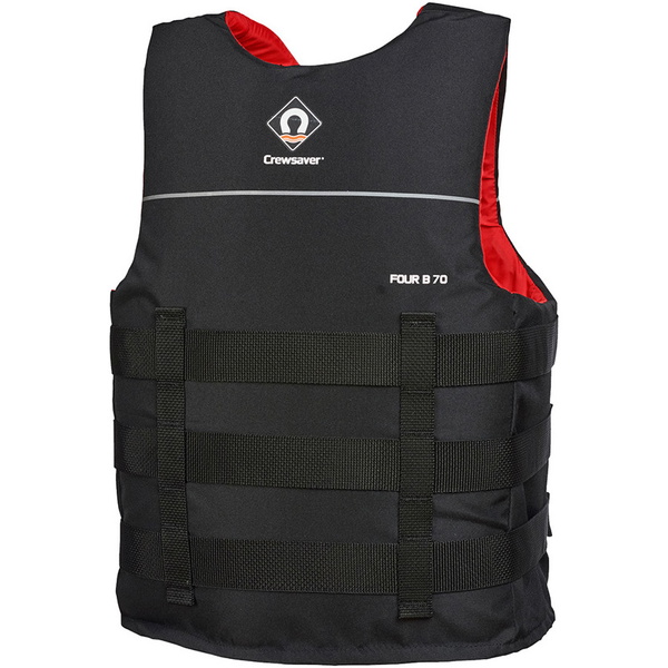 Crewsaver Bambino Four B 70N Aiuto Al Galleggiamento / Gilet Da Sci Black 2975J