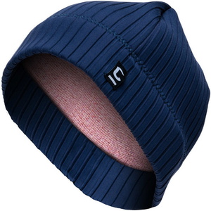 BOSS - Pantaloni ad asciugatura rapida con logo riflettente - Blu scuro
