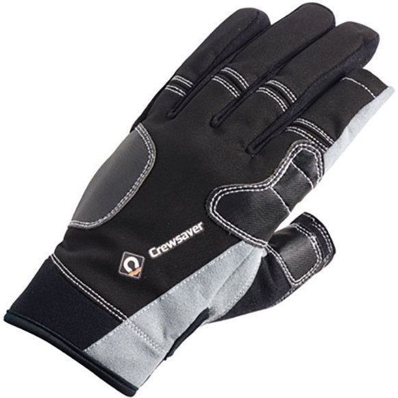 2026 Crewsaver Guanti Lunghi A Tre Dita Black 6951