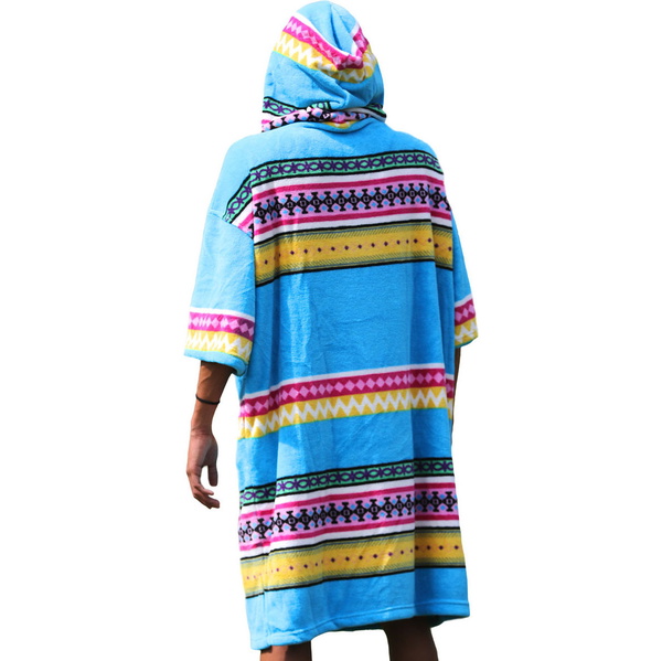 2018 TLS SURF HOODED CAMPEGGIO / PONCHO - Banda etnica