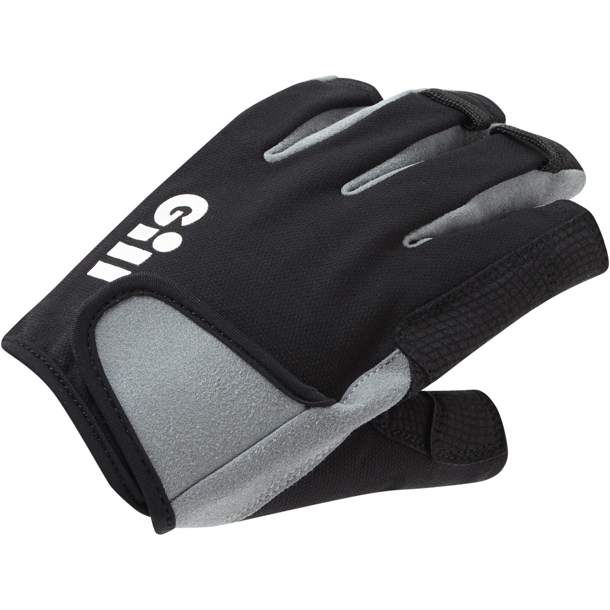 2026 Gill Bambino Guanti Deckhand A Dita Corte 7043J - Black