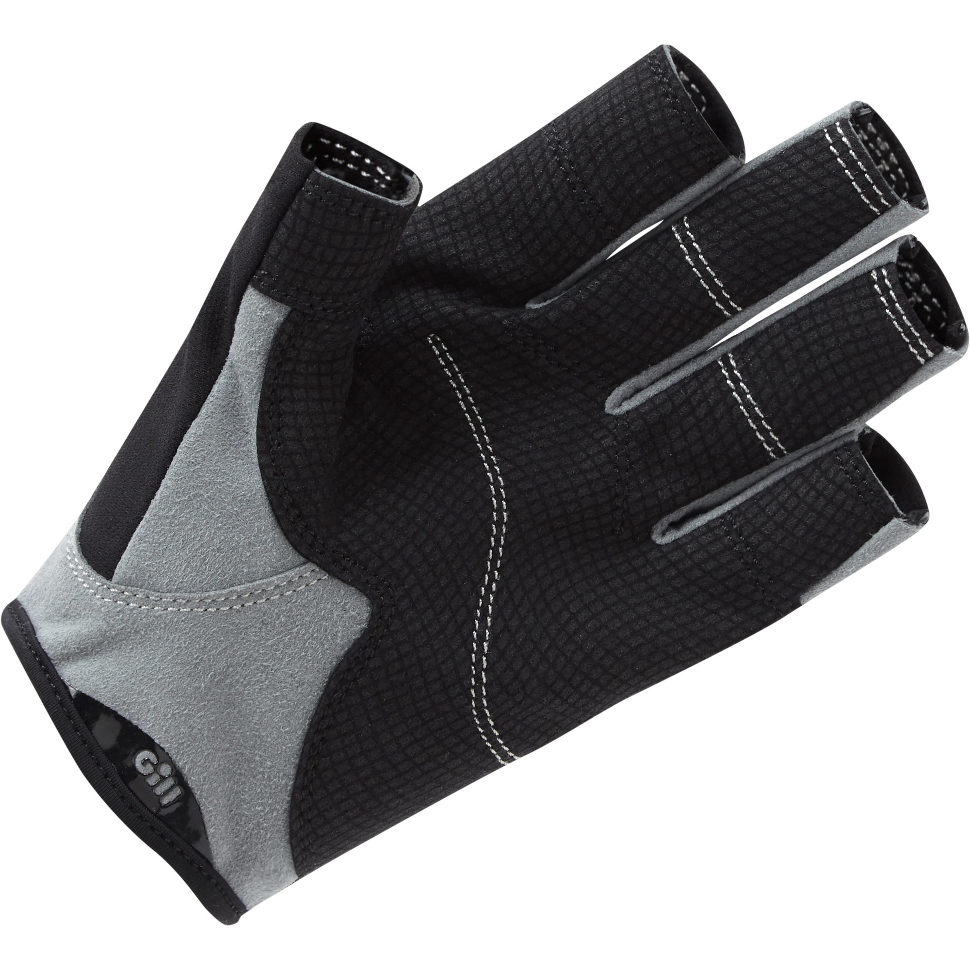 2026 Gill Bambino Guanti Deckhand A Dita Corte 7043J - Black