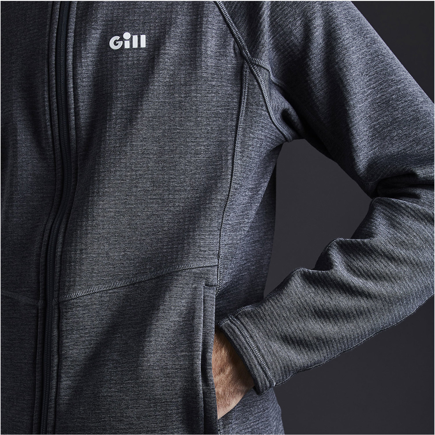 Gill Mens Dart Hoody 1101 - Steel Grey
