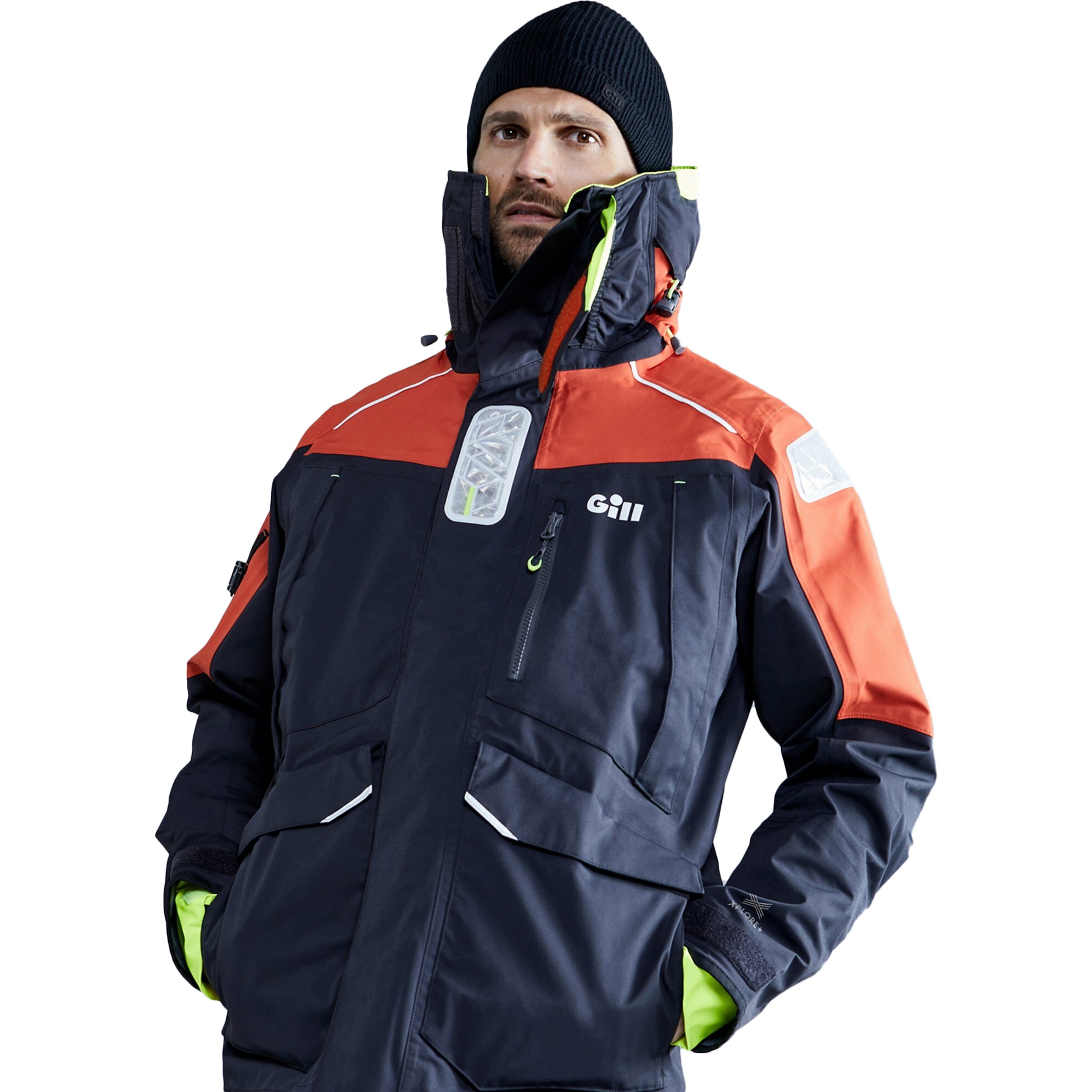 2026 Gill Mens OS1 Ocean Sailing Suit GMOS1CS - Graphite / Orange