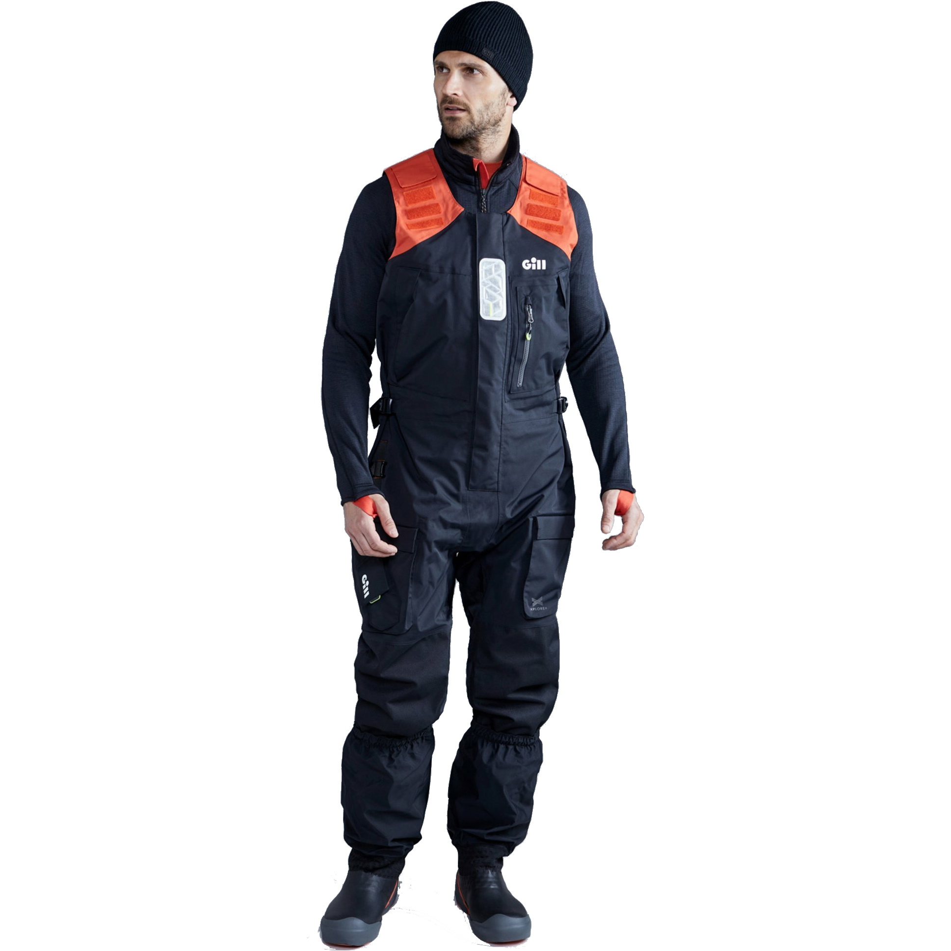 2025 Gill Da Uomo OS1 Ocean Pantaloni Da Vela OS13T - Grafite / Orange