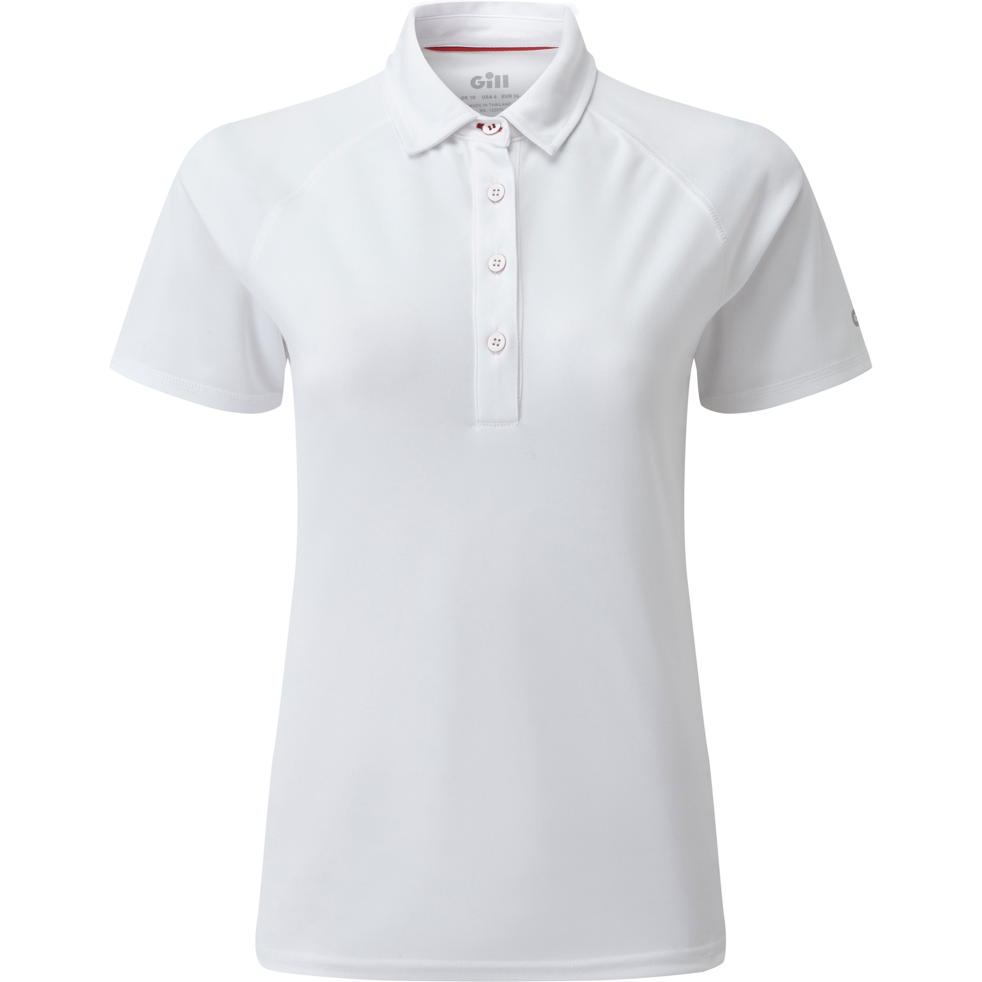 2026 Gill Polo Da Donna Uv Tec Bianca Uv008w