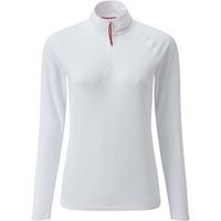 Top Da Donna Con Cerniera Uv Tec Gill Bianco