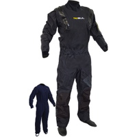 Maschile Code Zero Tratto U-zip Drysuit + Sottovello