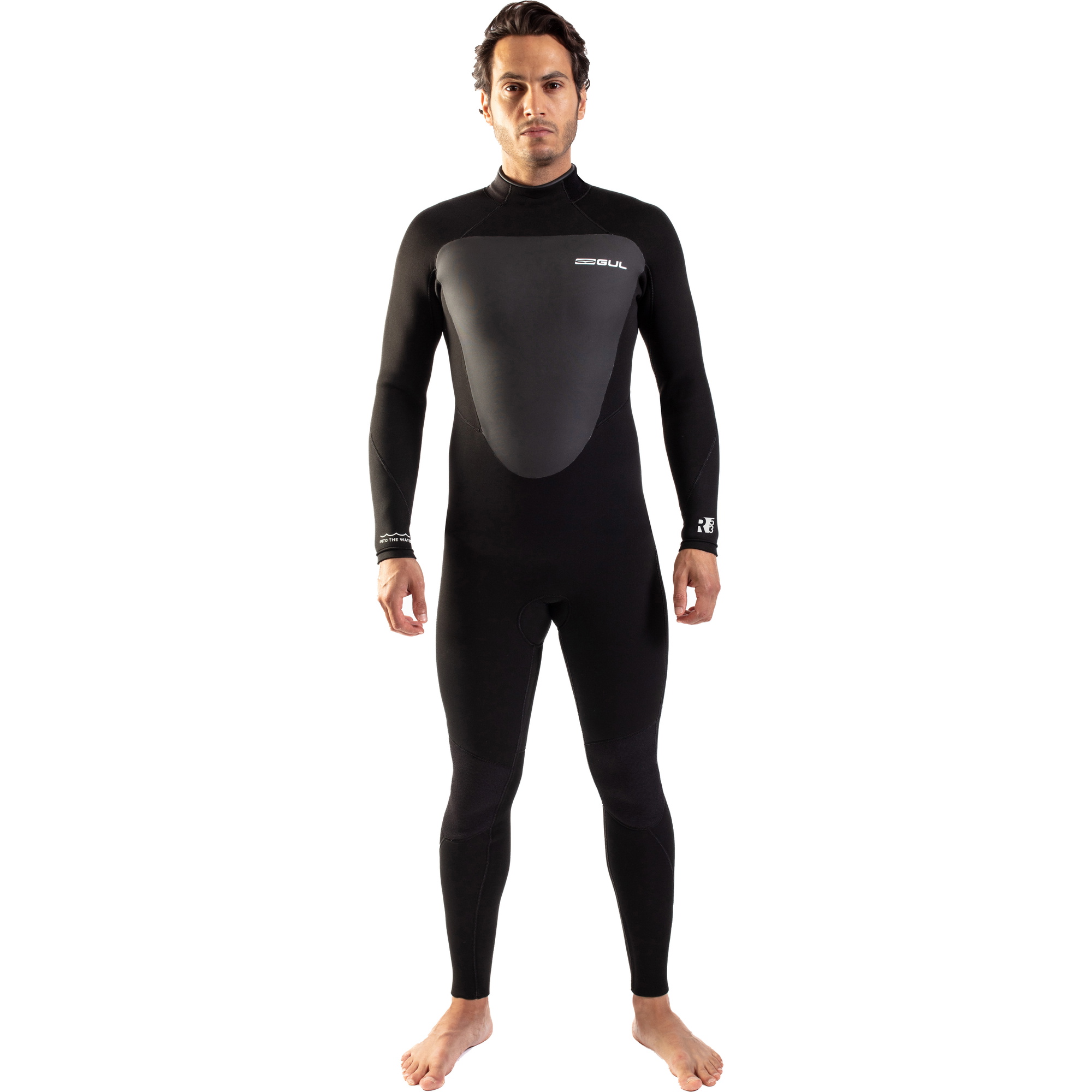 2026 Gul Da Uomo Response 4/3mm Gbs Back Zip Muta RE1246-C1 - Black