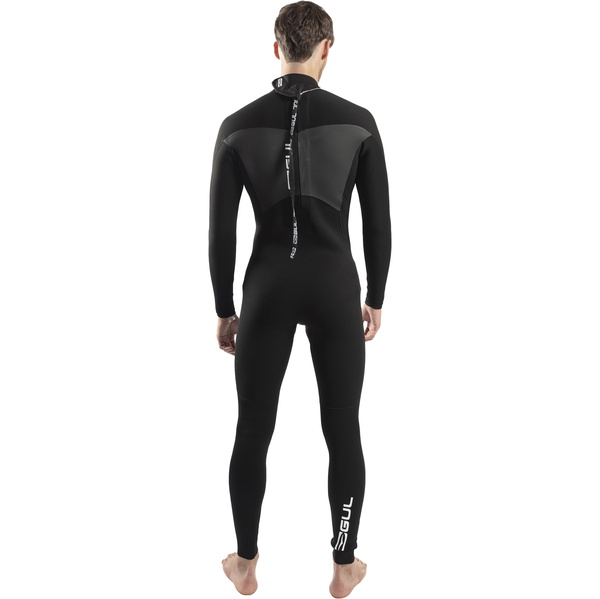 2026 Gul Da Uomo Response 4/3mm Gbs Back Zip Muta RE1246-C1 - Black