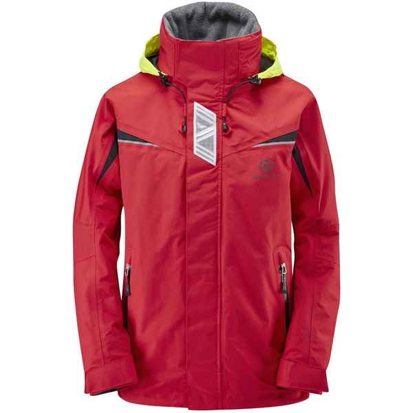 Henri Lloyd Wave Inshore Jacket Y00353 & Pantaloni hi-fit Y10162 SET COMBI ROSSO / NERO
