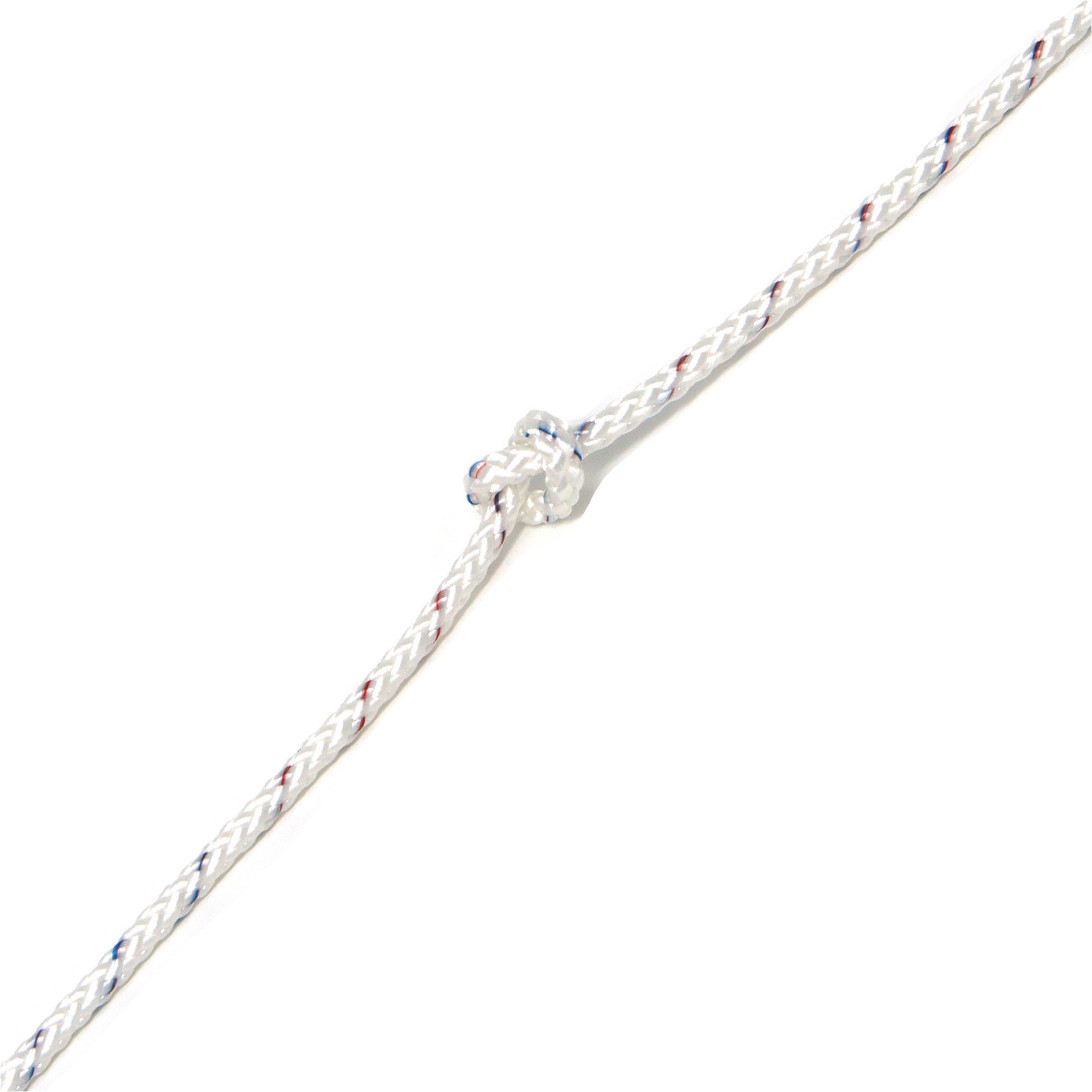 Kingfisher 8 Corde Standard Poliestere Per Uso Generale Corda Bianca Stw2 - Prezzo Al Metro.