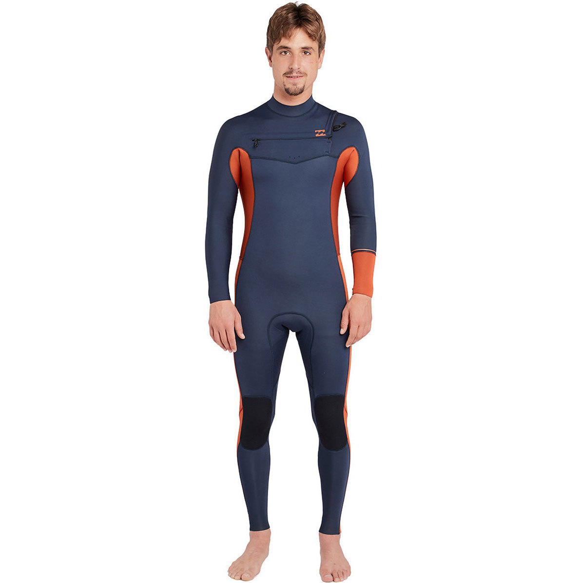 Billabong Furnace Rivoluzione 5/4mm Chest Zip Muta Ardesia L45m50