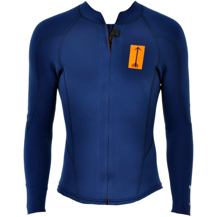 Billabong Mens Heritage Long Sleeve Neoprene Jacket INK BLUE M42M16