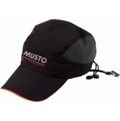 2014 Musto prestazione impermeabile Cap AS0700 - NERO / GRIGIO SCURO