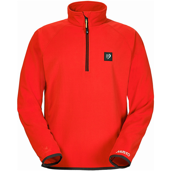 2015 Musto Volvo Ocean Race Zip Neck micropile Red VORMF0084