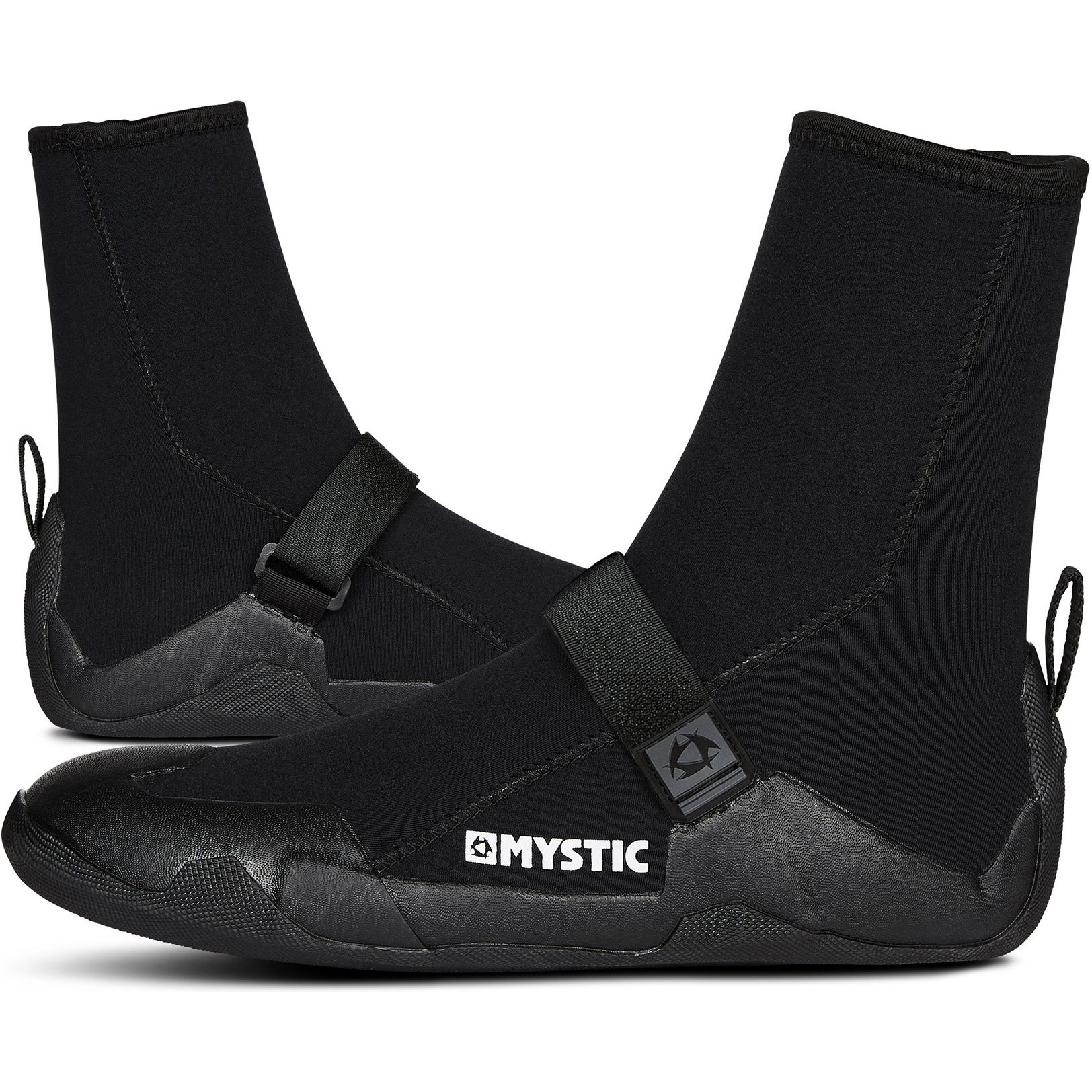 Mystic Star 5mm Round Toe Boots 200042 - Black