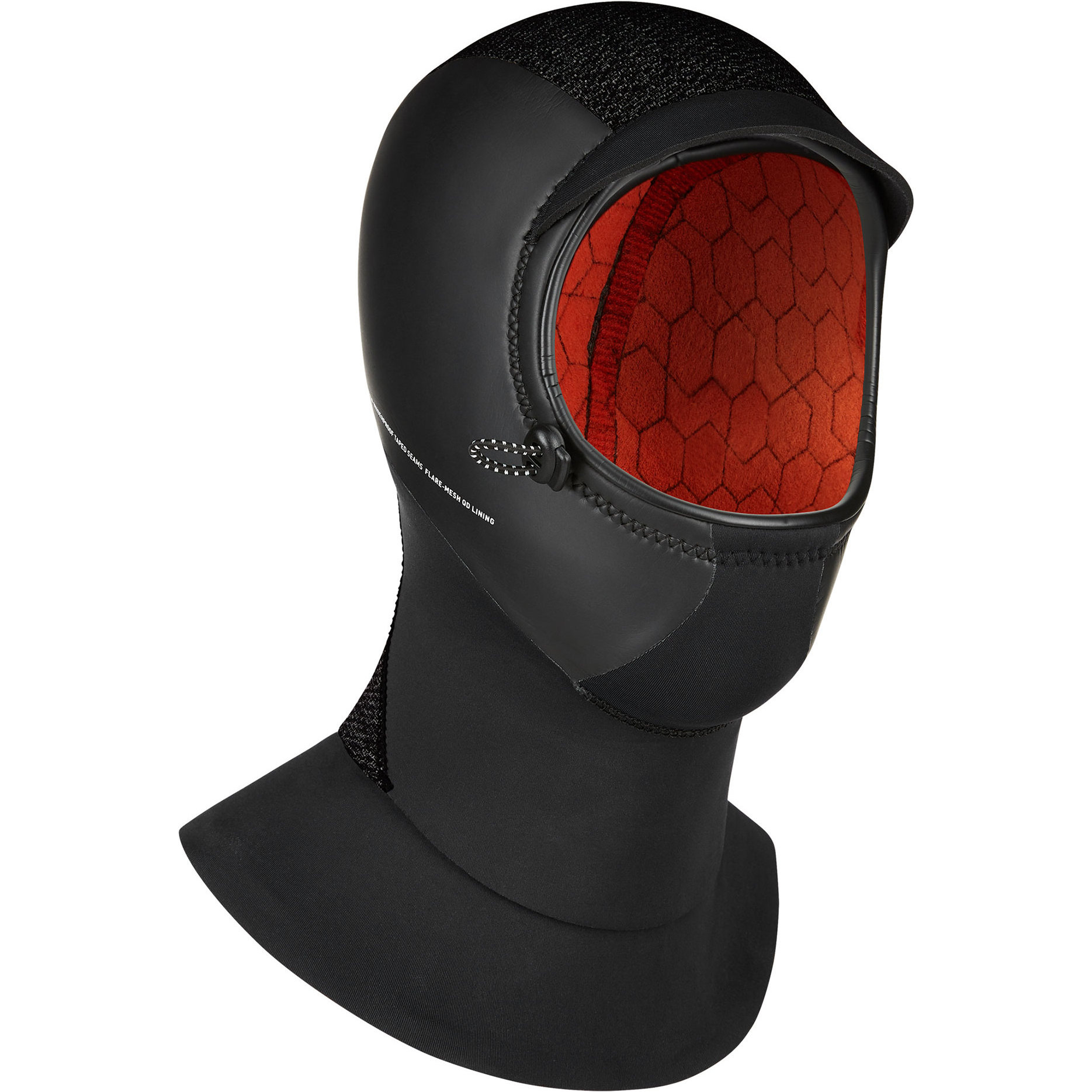 Mystic Supreme 3mm Cappuccio In Neoprene 200029 - Black