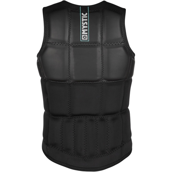 2021 Mystic Gilet Abbagliante Da Scia Front Zip Abbagliata Da Donna 200187 - Nero Allover