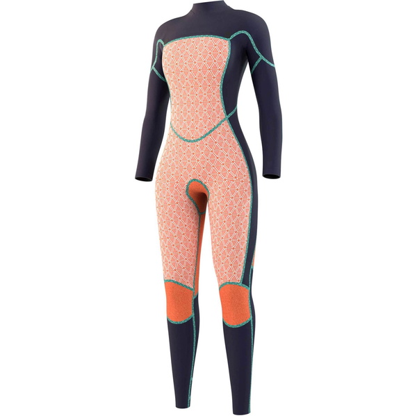 2021 Muta Donna Mystic Diva 5/3mm Chest Zip 210075 - Blu Notte