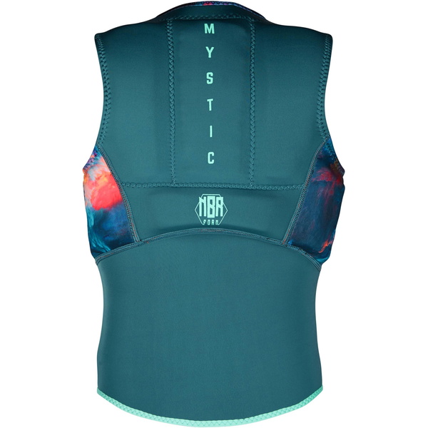 Giubbotto Di Protezione Per Aquilone Con Front Zip Mystic Diva Femminile 2021 Mystic 200111 - Verde Acqua