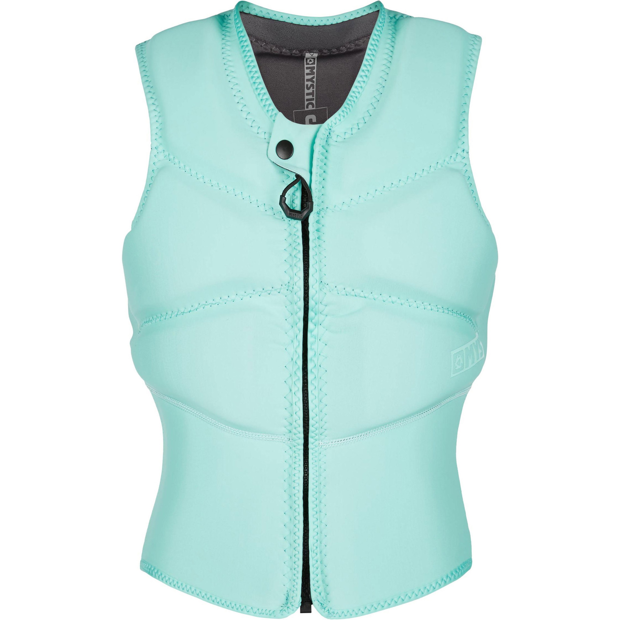 2021 Mystic Gilet Da Donna A Star Aquilone Front Zip 200112 - Verde Menta