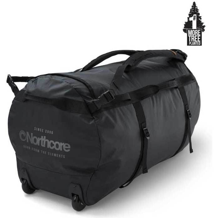 2026 Northcore Borsone Con Ruote 110L NOCO123D - Black / Grigio