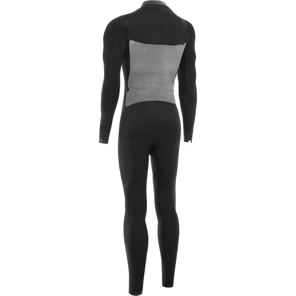 2025 Nyord Da Uomo Furno Warmth 4/3mm Chest Zip Gbs Muta FWM43001 - Black
