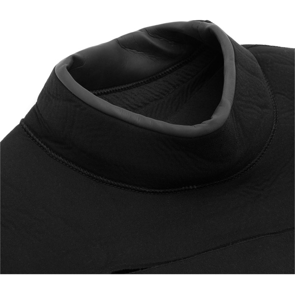 2025 Nyord Da Uomo Furno Warmth 4/3mm Chest Zip Gbs Muta FWM43001 - Black