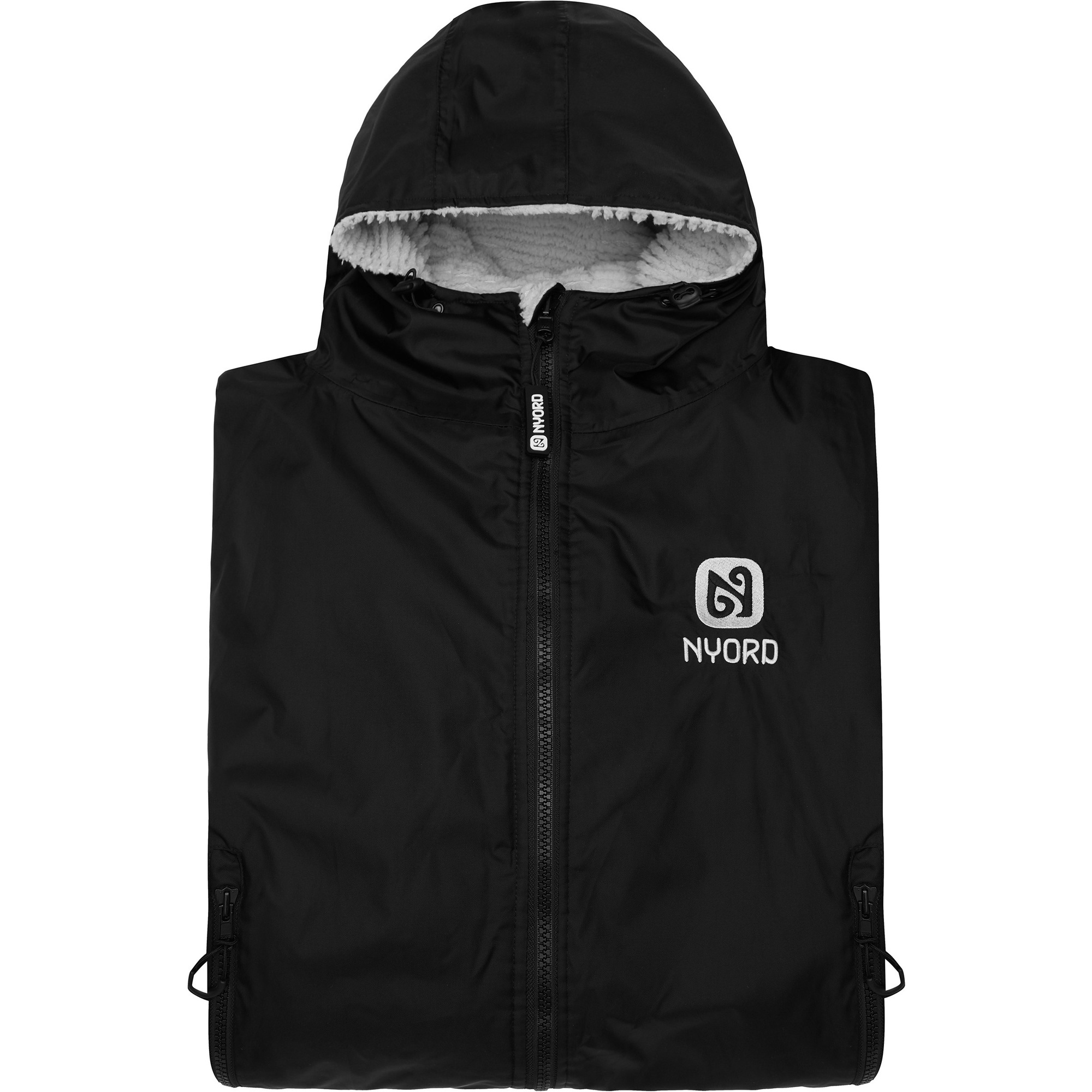 2026 Nyord Primaloft Outdoor Changing Robe ACC0005 - Black / Grey