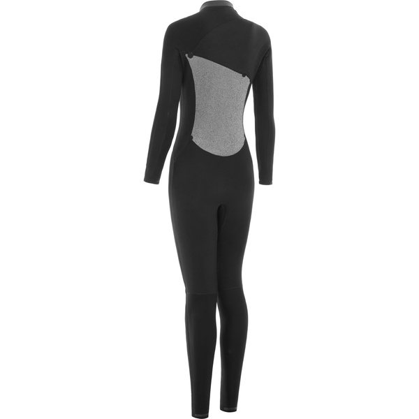 2025 Nyord Da Donna Furno Warmth 5/4mm Chest Zip Muta FWW54001 - Black