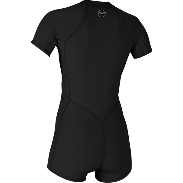 2026 O'Neill Da Donna Bahia 2/1mm Front Zip Shorty Muta Black 5293