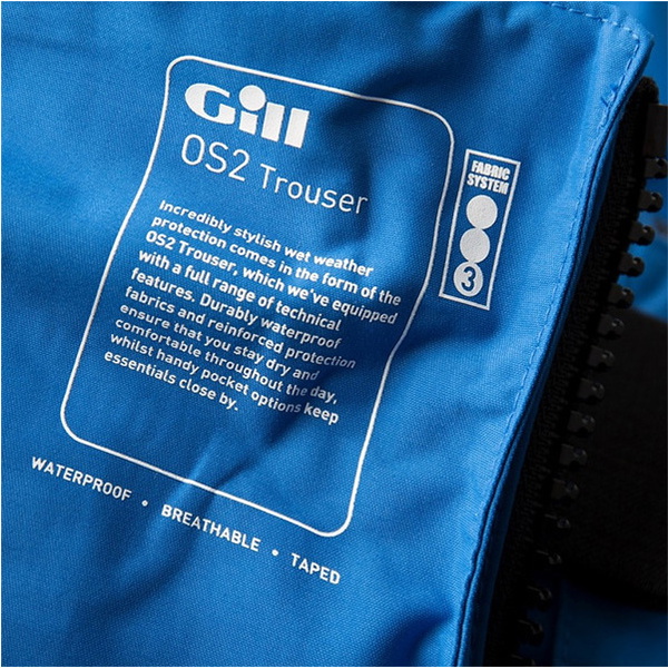 Pantaloni Gill Os2 Blu Os23t