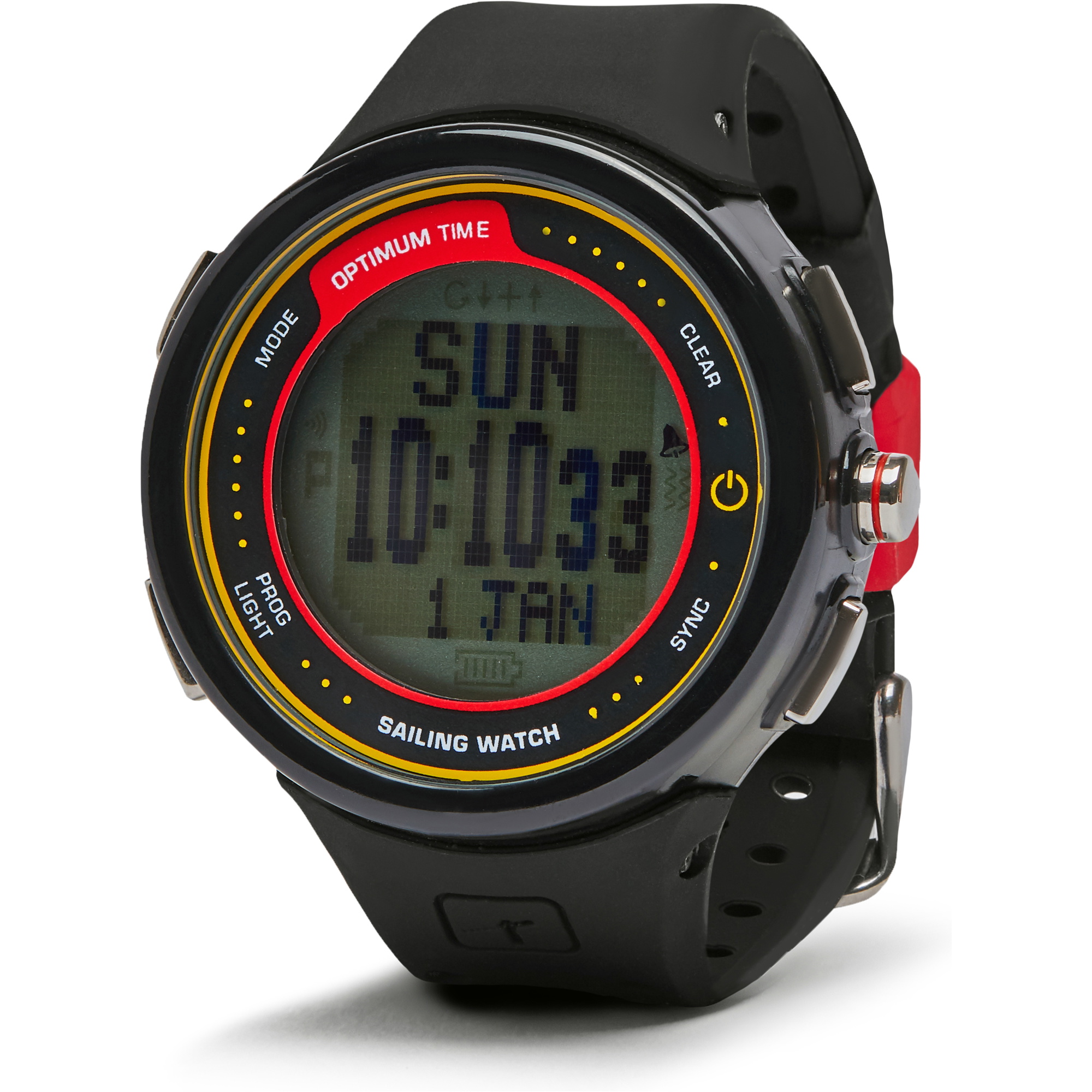2026 Optimum Time Series 12 Orologio A Vela Os123 - Nero