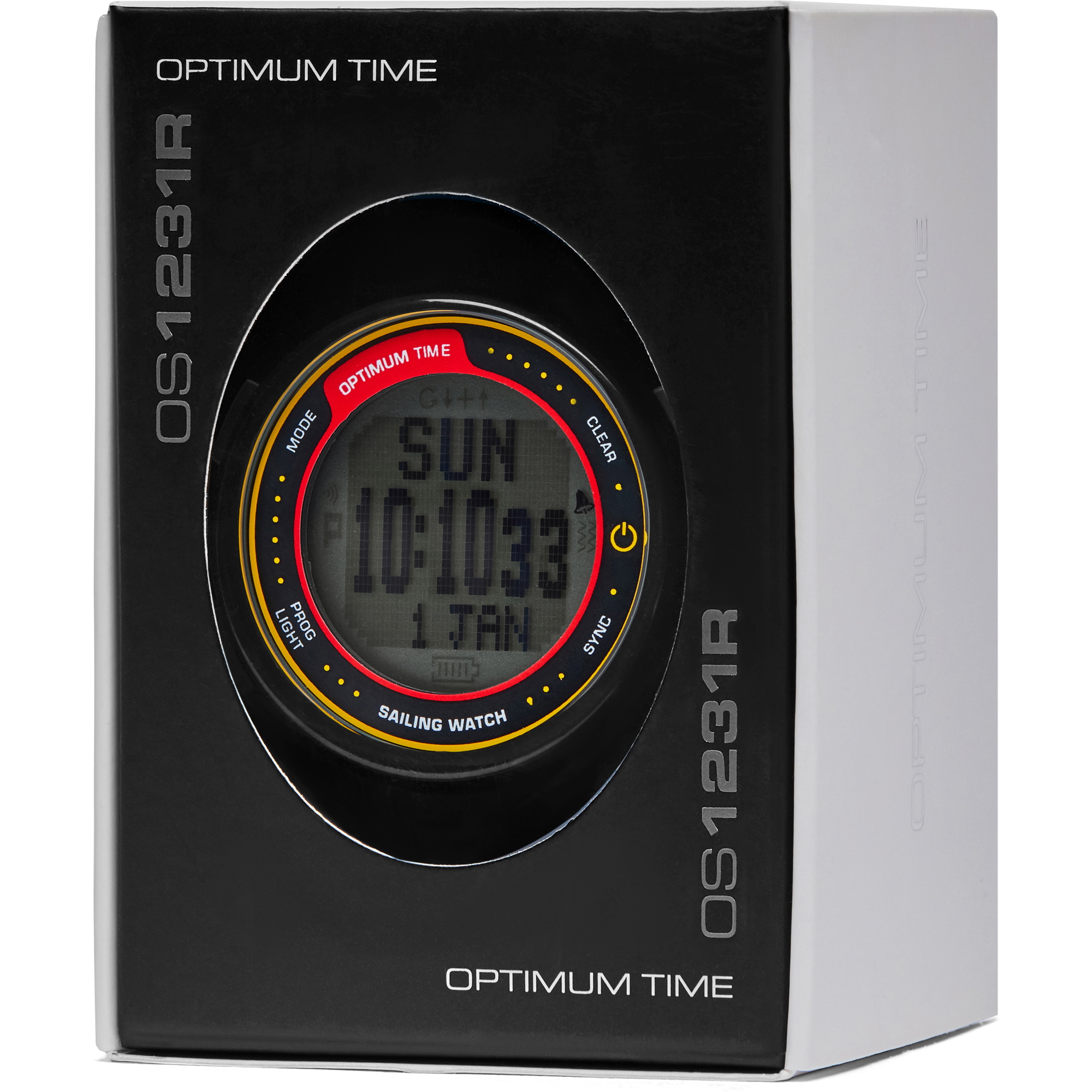 2026 Optimum Time Series 12 Orologio A Vela Os123 - Nero