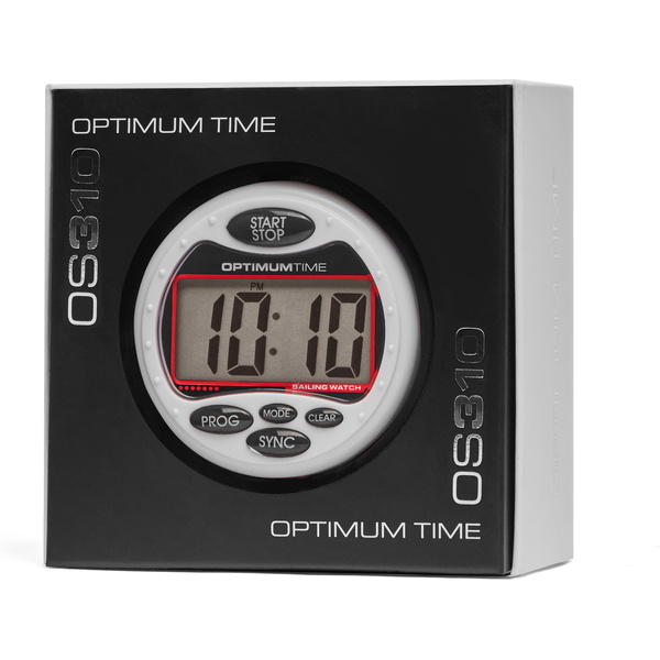 2026 Optimum Time Series 3 Os3 Orologio A Vela Os31 - Bianco