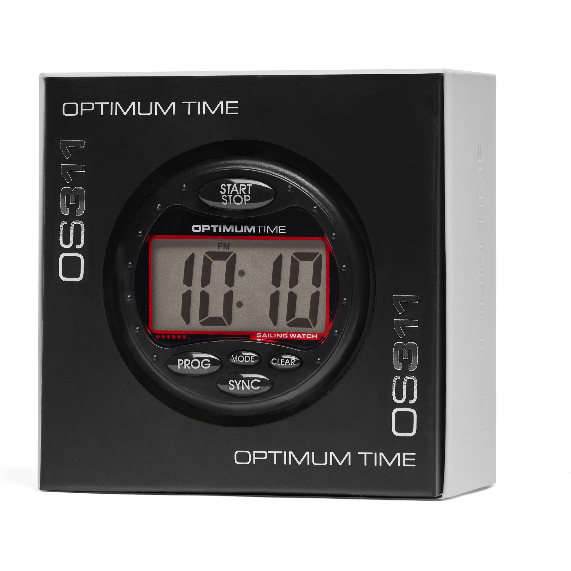 Orologio Da Vela Optimum Time E Serie 3 2026 OS3 OS31 - Black Edition