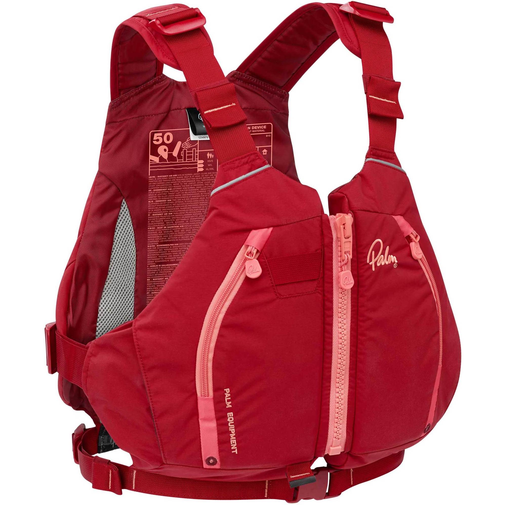 2026 Palm Donna Peyto Touring Kayak Pfd 12640 - Chili