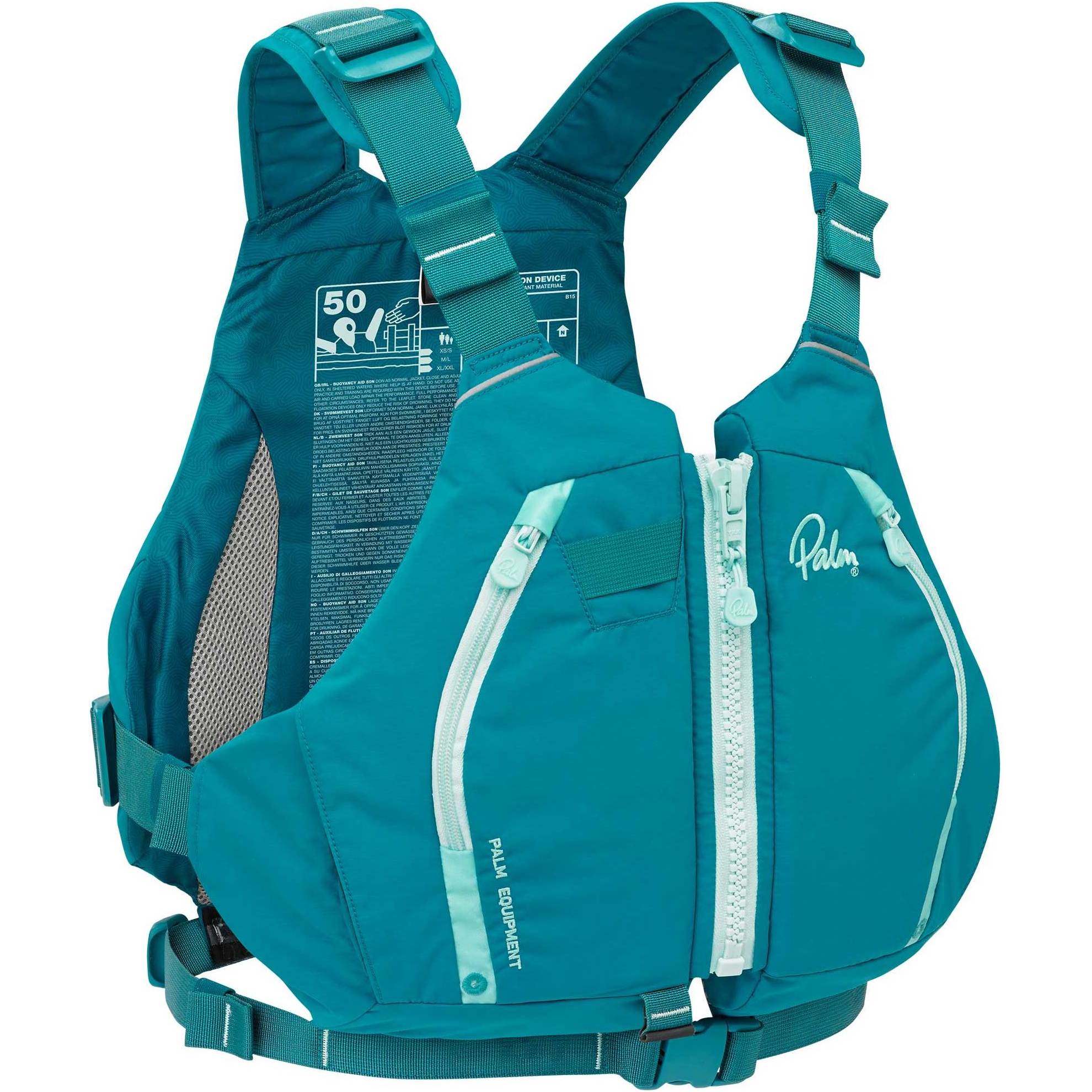 2026 Palm Donna Peyto Touring Kayak Pfd 12640 - Verde Acqua